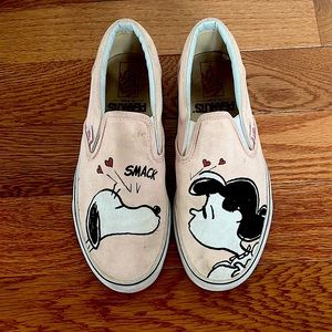 Snoopy Slip on Vans